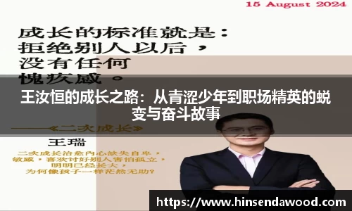 王汝恒的成长之路：从青涩少年到职场精英的蜕变与奋斗故事